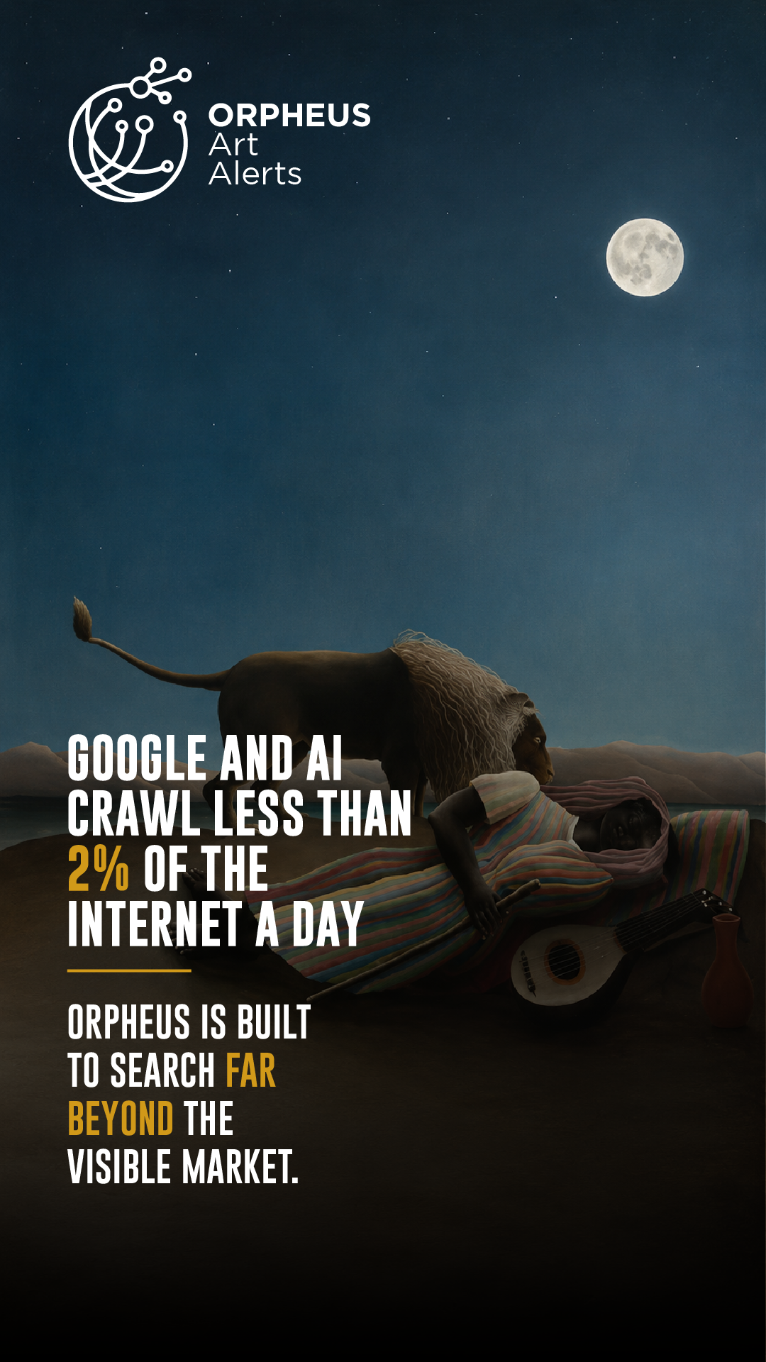 Social Media Stories for Orpheus Art Alerts